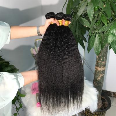 China Hot Selling Cambodian Straight Bundles CURLY STRAIGHT Yaki Hair Wigs, Original Curly Straight Hair Seller, Wholesale Bundles Bulk Hair for sale