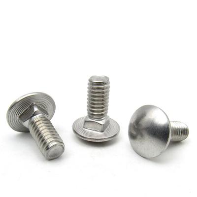 China American Carriagebolt ANSIB18.5 1/4 Stainless Steel 316 304 5/16 3/8 1/2 Carriage Bolt for sale