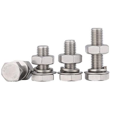 China High Quality Factory Price Stainless Steel Supplier Bolts and Nuts China Tex Head Bolt Heavy SS BORCH BOLT and Nut 8.8 Class 10.9 for sale