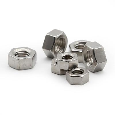 China Heavy Industry ASME/ANSI B 18.2.2 Stainless Steel Thick Hex Nut for sale