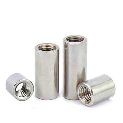 China Heavy Industry Long Coupling Nut Round Coupling Nut Threaded Round Nuts for sale