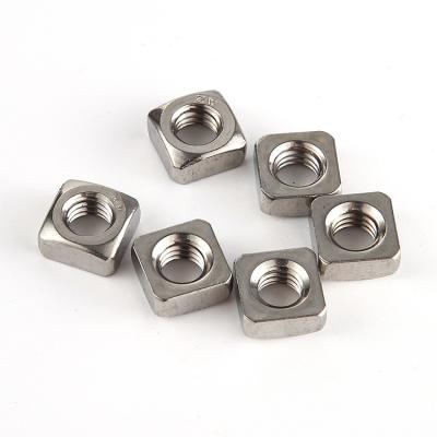 China DIN557 18-8 Heavy Industry Stainless Steel Metric Square Nuts for sale