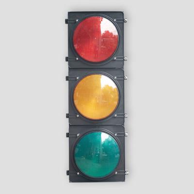 China Roadway 3 Aspect 12-24Vdc LED Traffic Light , Traffic Light Semaforos With 300mm Traffic Lights Body for sale