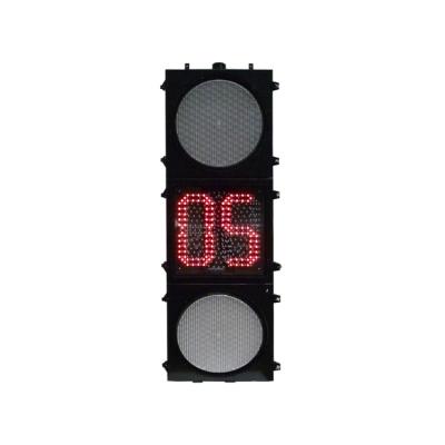 China 300mm 400mm Diameter 24V Roadway Voltage ET Green Yellow Red Traffic Light with Countdown Timer for sale