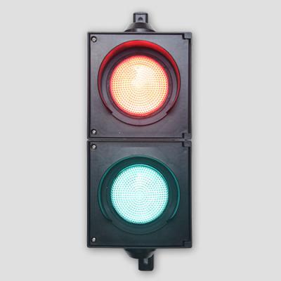 China PC 100mm 2 aspects car parking traffic light and traffic light suppliers for sale