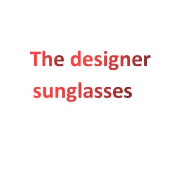 China High quality men and women European and American fashion designer and fashion large square mirror tone oversized sunglasses for sale