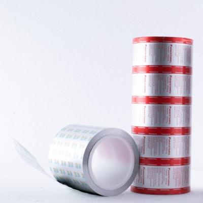 China Pharmaceutical PTP Blister Printed/Unprinted Aluminum Foil For Pharmaceutical Wrapping Pharma Alu Foil Roll Aluminum Foil Film for sale