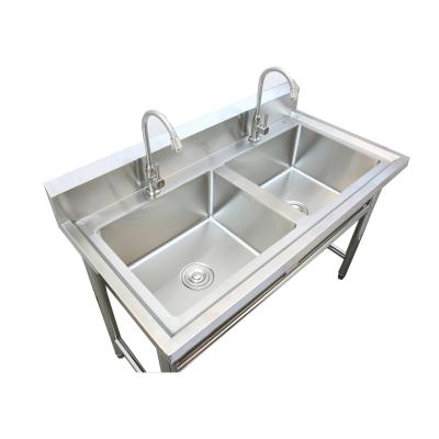 China With High Quality And Best Price Stainless Steel Kitchen Faucet Long Sink for sale