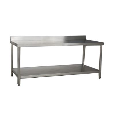 China Easily Assembled High Quality Cheap Dining Designs Meat Event Tables Stainless Steel for sale