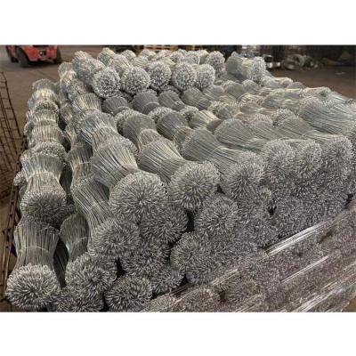 China Galvano galvanisierte doppelte Verzinkung des Schleife Rebar-Bindungs-Draht-20cm 45g/M2 zu verkaufen