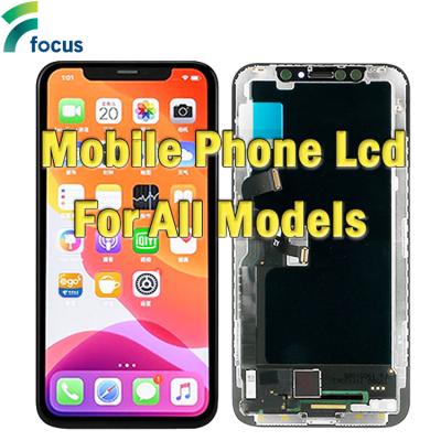 China Screen Digitizer Assembly Mobile Phone LCD Display For Iphone X For Iphone X 5.8 Inch LCD Replacement for sale