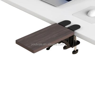 China New Arrival Modern Computer Desk Extension For Arm Wrist Rest Armrest Adjustable For Home And Office Black Computer Arm Rest for sale