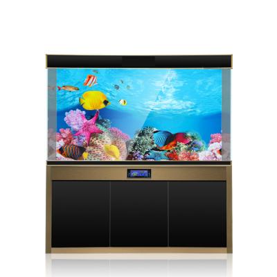 China 80cm Aquarium Primer Double Side 3D Adhesive Wallpaper Aquarium Living Wallpaper Decoration for sale