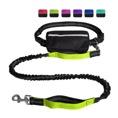 China Reflective Best Selling Logo Dog Leashes Handsfree Dog Leash Working Climbing Custom Leash for sale