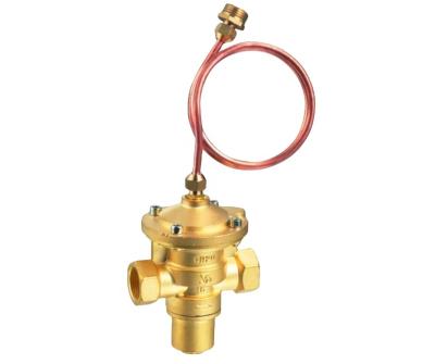 China General Brass Self-actuated Automatic Pressure Control Differential Valve For Air Conditioning Water Pipe Bypass Valve for sale