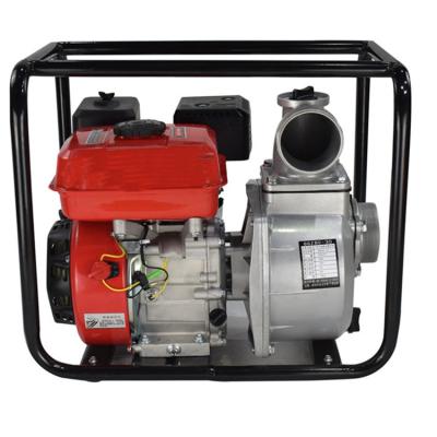 China 170F Agriculture Irrigation and Gasoline Engine 5.5HP 6.5HP 7.5HP Gasoline Water Pump for sale