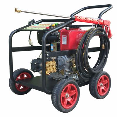 China 300Bar Water Pressure Cleaner Diesel Engine 10HP Industrial Cleaning High Pressure Washer for sale