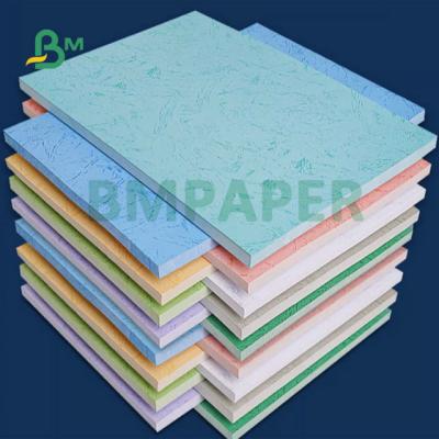 China Verde Azul Vermelho 230gm 260gm Couro Texturizado Papel em Reboco Para Capa de Livro 31x43 polegadas à venda