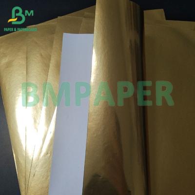 China Wholesale Metallic Paper Vacuum Silver Aluminized Wet Strength Metalized Paper For Drinking Label Paper Printing Te koop