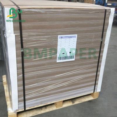 China 900 g 1200 g Beschichtete Duplexplatte Weiß und Grau 31,5' x 41,5' zu verkaufen