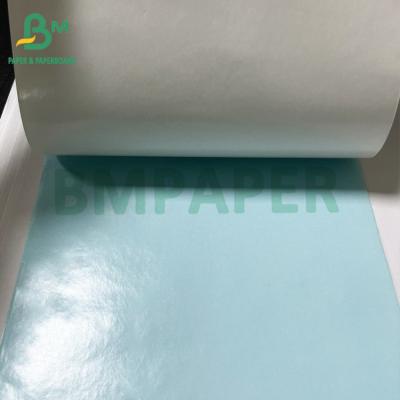 China Smooth 80gsm Greaseproof White Blue Silicon Coated Release Paper for sale