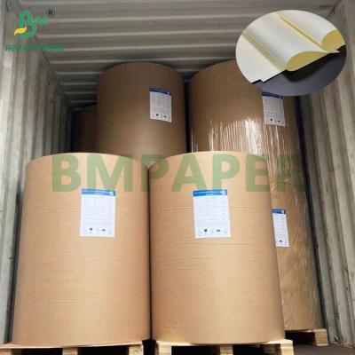 China 75g 80g Uncoated Ivory Cream Color Offset Printing Paper Roll for sale