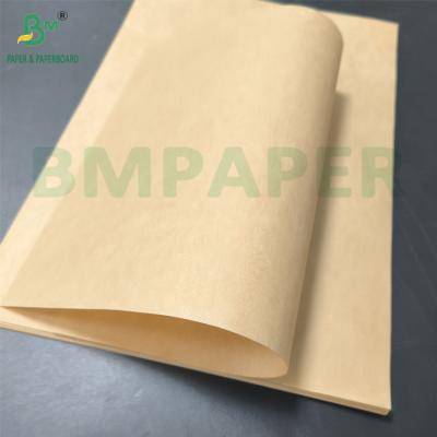 China 50g 60g Pure Virgin Fibre Kraft Paper 102cm Brown Bag Paper Roll for sale