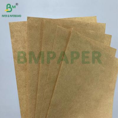 China Uncoated 50gsm 60gsm 180mm 715mm Brown Kraft Paper For Making Food Bags for sale