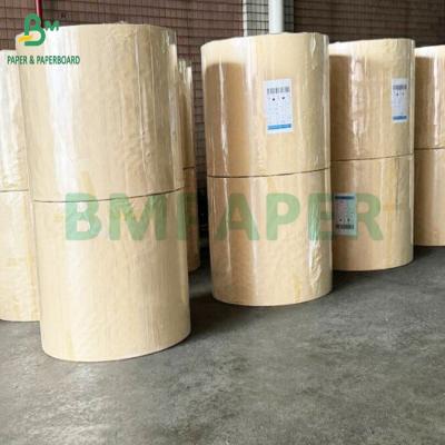 China High Strength 100gsm Brown Kraft Heavy Duty Wrapping Paper 500mm X 300m for sale