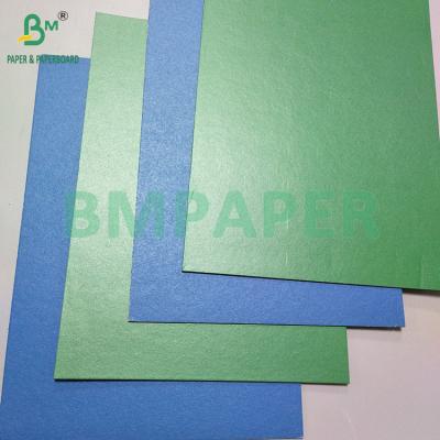 China 1.2MM Glossy Coated High Stiffness Green Laminated Gray Board for sale