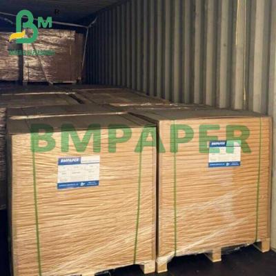 China Anti - Curl Testliner White Coated Kraft Paper For Dry Food Packaging 200gsm for sale