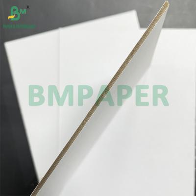 China Grey Core Two Side White Coated Duplex 3mm Thick Lamanited Board In Sheet for sale