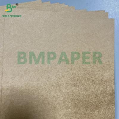 China Greaseproof 350g + 20g Matte PE Coated Brown Foodbox Paperboard 70 X 100 Cm for sale