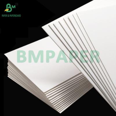 China 2mm Thick Recyclable Two Sides White Ivory Board For Hangtag High Stiffness for sale