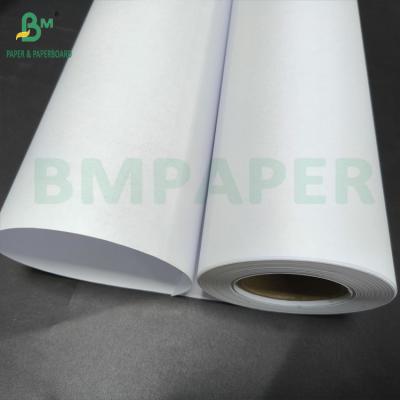 China 108gsm White Coated Bond Paper for Inkjet Printing 914mm x 30m Roll for sale