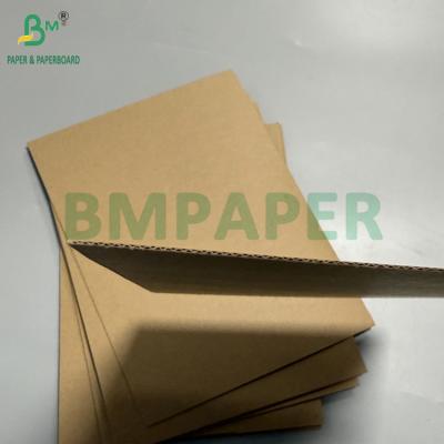 China 3 Ply Micro Corrugated Cardboard Sheets Kraft Brown N Flute G Flute 70 X 100cm for sale