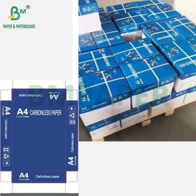 China 60gsm 70gsm Carbonless Paper A4 NCR Paper Invoice Reciept Sheets Multi Color for sale