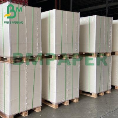 China 300 gm Papel de arte C2S branco não branqueado para folhas de embalagem artesanal à venda