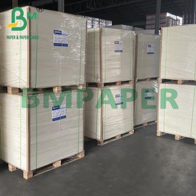 China 75g 80g Uncoated Woodfree Paper Natural White Board For Making Textbook for sale