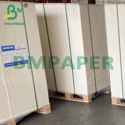 China 250gsm Unbleached White Double Side Coated Paper For Craft Wrapping Sheets for sale