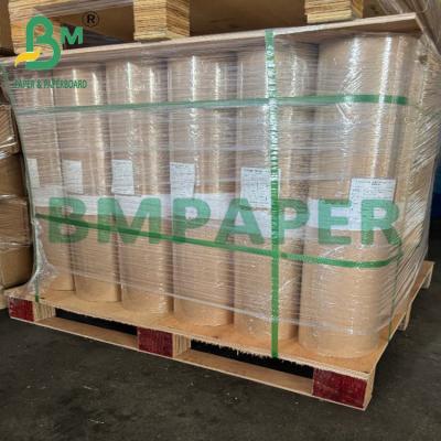 China 40gsm Premium Ribbed Craft Paper Roll for Gift Packaging 787mm x 1092mm for sale