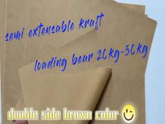 120gsm Strong High Tear Resistance Sack Kraft Paper For Packaging Bag