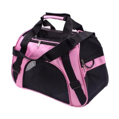 China Wholesale Sustainable Pet Carrier Bag Foldable Breathable Dog Carrier Bag For Pet for sale