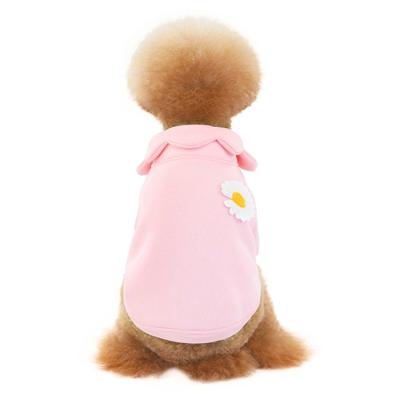 China Factory Supply Sustainable Dog Clothes Pet Accessories Customized Dog Summer Flower Clothes for sale