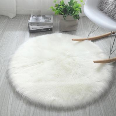 China Very Soft and Cozy Soft and Cozy Faux Sheepskin Fur Blankets Imitated Animal Fur Rugs Seat Pad Fluffy Cushion Covers for sale