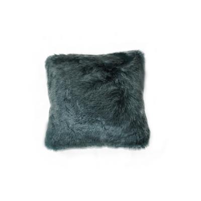 China Comfortable Modern Faux Fur Throw Pillow Cover For Various Living Room Styles for sale