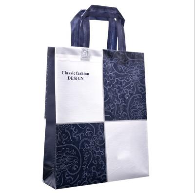 China Supermarket Shopping Bag Handle Extra Size Durable Cheap Reusable Non Woven Fabric Eco-friendly Bag for sale