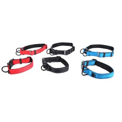 China Dog Cat Collar Adjustable Night Safety Flashing Led Eco-Friendly Dog Walking Dog Accessories Reflective for sale