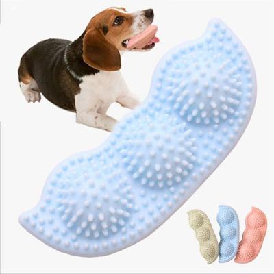 China Factory Stored Durable Interactive Chew Toy Cat Dog Toy Teeth Molar Eco Friendly Rubber Dog Chew for sale