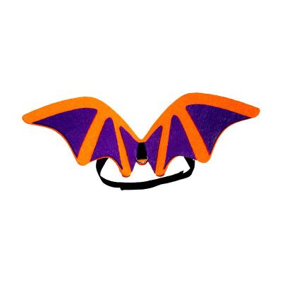 China Wholesale Stocked Pet Costumes Bat Wing Collar Fancy Dress For Halloween Fancy Dress Dog Cat Costume for sale